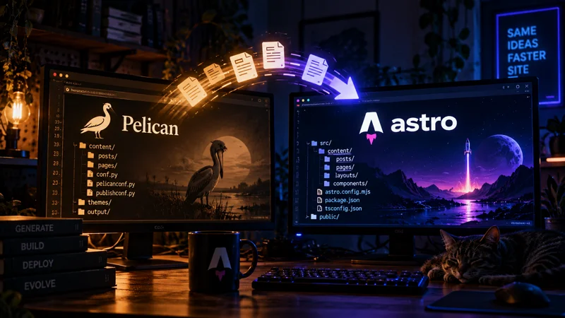 Cyberpunk Pelican to Astro Migration